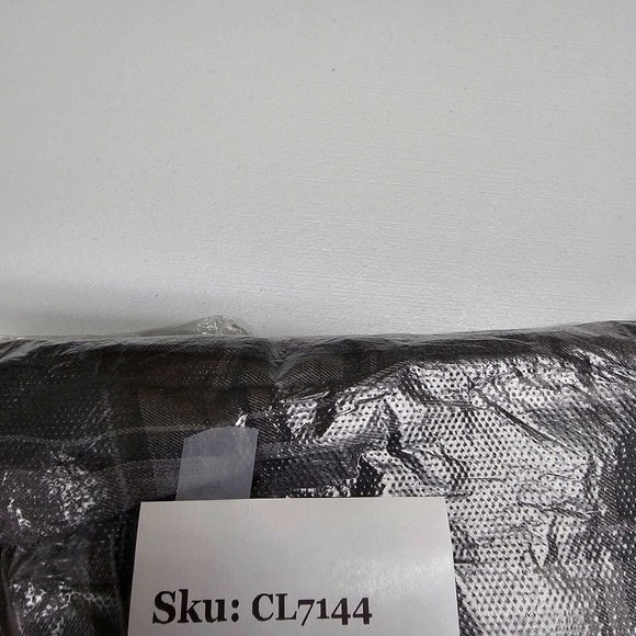 J Jill Shirt Womens XL Gray Tunic Plaid Embroidered Pullover Long Sleeve New - Picture 11 of 11